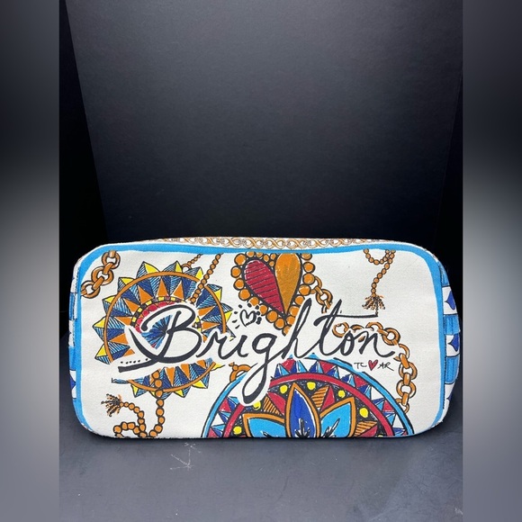 Brighton NWOT Limited Edition Believe In Love Canvas Tote Bag - Picture 9 of 15